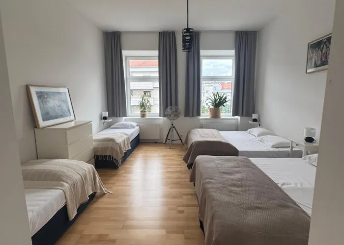 شقة Bibi Family Apartment, 8 Guests, Ac, Parking, Hauptbahnhof فيينا